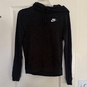 Nike Women's Black Speckled Hoodie